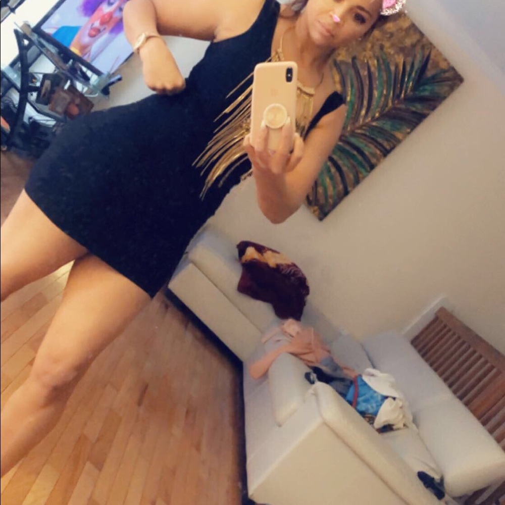 Bebe
Women's Black  Back Cutout  Bodycon Dress